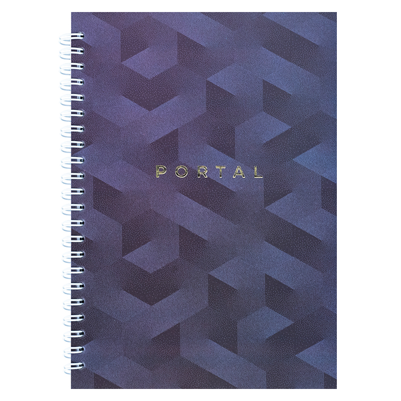 Блокнот на спiралi Axent 8032-28-A, A5, 96 аркушів, клітинка, тверда обкладинка